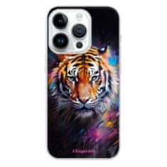 iSaprio Abstract Tiger szilikon tok iPhone 15 Pro