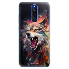 iSaprio Abstract Wolf szilikon tok Xiaomi Redmi 8