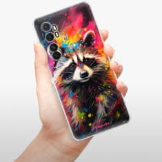 iSaprio Abstract Racoon szilikon tok Xiaomi Mi Note 10 Lite