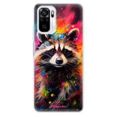 iSaprio Abstract Racoon szilikon tok Xiaomi Redmi Note 10 / Note 10S