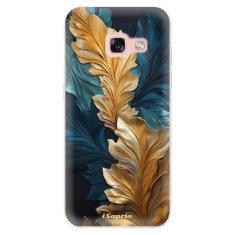 iSaprio GoldBlue Leaves 02 szilikon tok Samsung Galaxy A3 (2017)