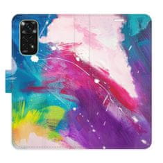 iSaprio Abstract Paint 05 flip tok Xiaomi Redmi Note 11 / Note 11S