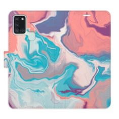 iSaprio Abstract Paint 06 flip tok Samsung Galaxy A21s