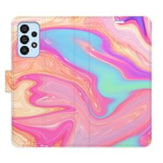 iSaprio Abstract Paint 07 flip tok Samsung Galaxy A33 5G