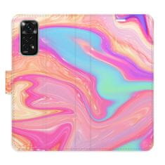 iSaprio Abstract Paint 07 flip tok Xiaomi Redmi Note 11 / Note 11S