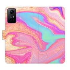 iSaprio Abstract Paint 07 flip tok Xiaomi Redmi Note 12S