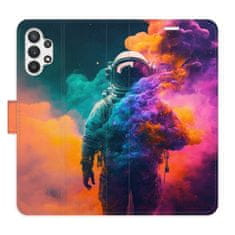 iSaprio Astronaut in Colours 02 flip tok Samsung Galaxy A32 5G