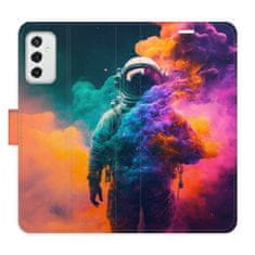 iSaprio Astronaut in Colours 02 flip tok Samsung Galaxy M52 5G