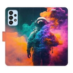 iSaprio Astronaut in Colours 02 flip tok Samsung Galaxy A33 5G