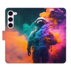 iSaprio Astronaut in Colours 02 flip tok Samsung Galaxy S23 5G