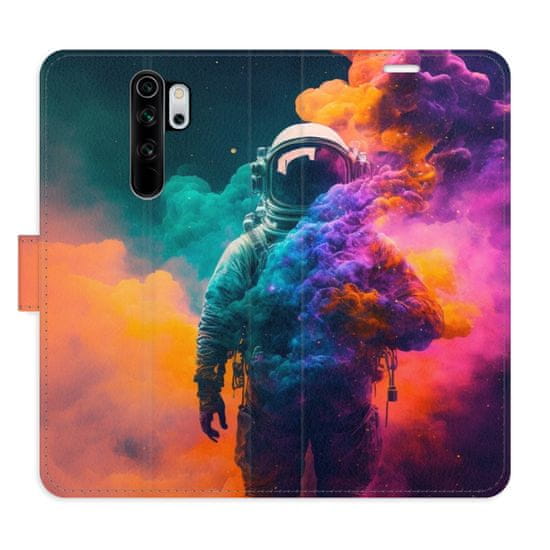 iSaprio Astronaut in Colours 02 flip tok Xiaomi Redmi Note 8 Pro