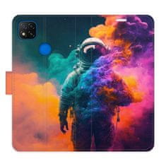 iSaprio Astronaut in Colours 02 flip tok Xiaomi Redmi 9C