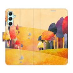 iSaprio Autumn Forest flip tok Samsung Galaxy A34 5G