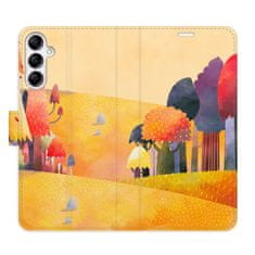 iSaprio Autumn Forest flip tok Samsung Galaxy A14 / A14 5G