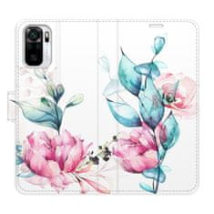 iSaprio Beautiful Flower flip tok Xiaomi Redmi Note 10 / Note 10S