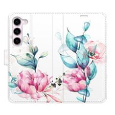 iSaprio Beautiful Flower flip tok Samsung Galaxy S23 5G