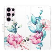 iSaprio Beautiful Flower flip tok Samsung Galaxy S23 Ultra