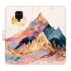 iSaprio Beautiful Mountains flip tok Xiaomi Redmi Note 9 Pro / Note 9S