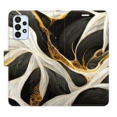 iSaprio BlackGold Marble flip tok Samsung Galaxy A23 / A23 5G