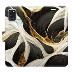 iSaprio BlackGold Marble flip tok Samsung Galaxy A21s