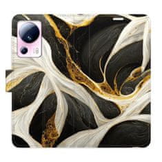 iSaprio BlackGold Marble flip tok Xiaomi 13 Lite