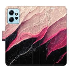 iSaprio BlackPink Marble flip tok Xiaomi Redmi Note 12 5G