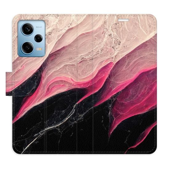 iSaprio BlackPink Marble flip tok Xiaomi Redmi Note 12 Pro 5G