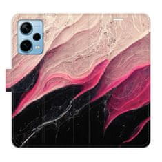 iSaprio BlackPink Marble flip tok Xiaomi Redmi Note 12 Pro+ 5G