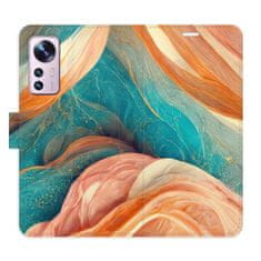 iSaprio Blue and Orange flip tok Xiaomi 12 / 12X