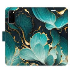 iSaprio Blue Flowers 02 flip tok Samsung Galaxy S20