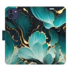 iSaprio Blue Flowers 02 flip tok Samsung Galaxy A03