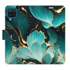 iSaprio Blue Flowers 02 flip tok Samsung Galaxy A12