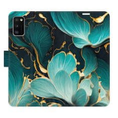 iSaprio Blue Flowers 02 flip tok Samsung Galaxy A41