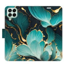 iSaprio Blue Flowers 02 flip tok Samsung Galaxy M53 5G