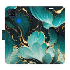 iSaprio Blue Flowers 02 flip tok Xiaomi Redmi 9C