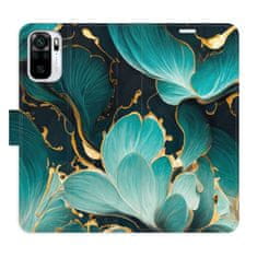 iSaprio Blue Flowers 02 flip tok Xiaomi Redmi Note 10 / Note 10S