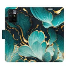 iSaprio Blue Flowers 02 flip tok Xiaomi Redmi 10