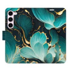 iSaprio Blue Flowers 02 flip tok Samsung Galaxy S23 5G