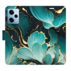 iSaprio Blue Flowers 02 flip tok Xiaomi Redmi Note 12 Pro 5G