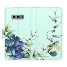 iSaprio Blue Flowers flip tok Samsung Galaxy S10e