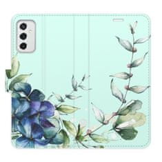 iSaprio Blue Flowers flip tok Samsung Galaxy M52 5G