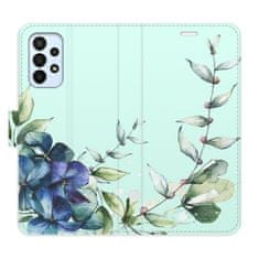 iSaprio Blue Flowers flip tok Samsung Galaxy A23 / A23 5G