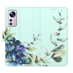 iSaprio Blue Flowers flip tok Xiaomi 12 / 12X