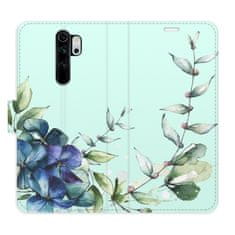 iSaprio Blue Flowers flip tok Xiaomi Redmi Note 8 Pro