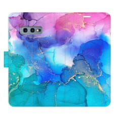 iSaprio BluePink Paint flip tok Samsung Galaxy S10e