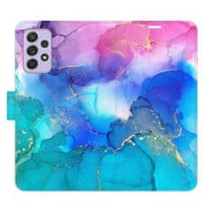 iSaprio BluePink Paint flip tok Samsung Galaxy A52 / A52 5G / A52s