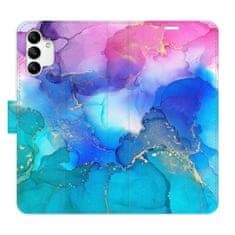 iSaprio BluePink Paint flip tok Samsung Galaxy A04s