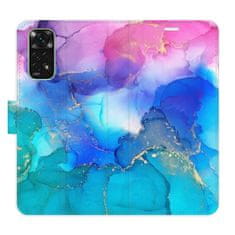 iSaprio BluePink Paint flip tok Xiaomi Redmi Note 11 / Note 11S