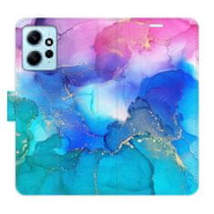 iSaprio BluePink Paint flip tok Xiaomi Redmi Note 12 5G