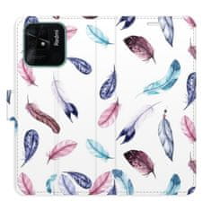 iSaprio Colorful Feathers flip tok Xiaomi Redmi 10C